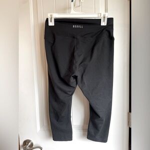 Nobull matte black crop legging